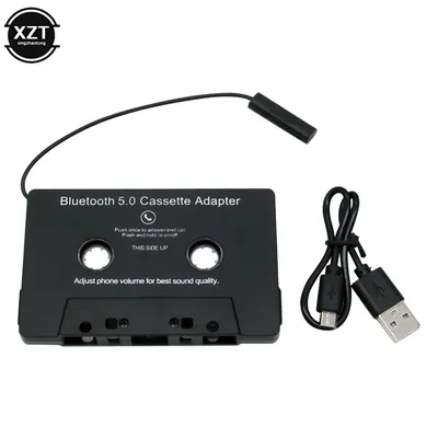 Car Bluetooth 5.0 Cassette Adapter MP3/SBC/Stereo Bluetooth Audio Cassette For Aux Adapter