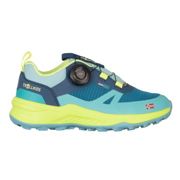 Trollkids - Kid's Trollfjord Hiker Low XT - Multisportschuhe 41 | EU 41 türkis