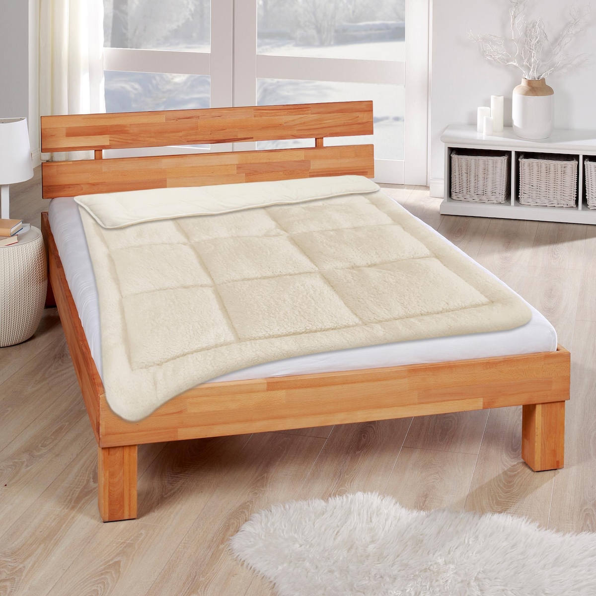 Bestlivings Lammflor Kassettendecke 135x200 cm Image