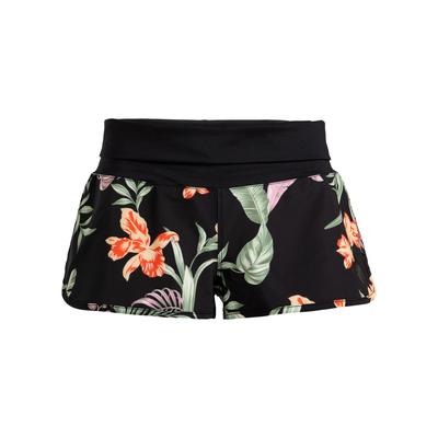 Boardshorts ROXY "Endless Summer", Damen, Gr. S, schwarz, 55% Polyester, 37% Polyester, 8% Elasthan, Hosen Image