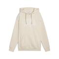 Hoodie PUMA "PUMA CLASS Relaxed Hoodie Damen", Damen, Gr. XS, weiß (alpine snow weiß), Obermaterial: 66% Baumwolle, 34% Polyester; Kapuzenfutter: 100% Baumwolle; Rippe: 3% Elasthan, 97% Baumwolle, relaxed fit, Langarm, Sweatshirts