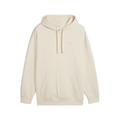 Kapuzenpullover PUMA "Essentials Elevated Hoodie Erwachsene", Herren, Gr. M, weiß (alpine snow weiß), Obermaterial: 34% Polyester, 66% Baumwolle; Kapuzenfutter: 100% Baumwolle; Rippe: 3% Elasthan, 97% Baumwolle, relaxed fit, Pullover