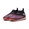 Fußballschuh PUMA "FUTURE 8 MATCH IT Mid Fußballschuhe Jugendliche", Kinder, Gr. 38, schwarz, weiß glowing rot, Obermaterial: Textil, Synthetik; Futter: Textil, Synthetik; Innensohle: Textil; Laufsohle: Gummi, Schuhe