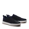 Sneaker TIMBERLAND "MAPLE GROVE LOW LACE UP SNEAKER", Gr. 45, blau (navy), Leder, sportlich, Schuhe, Winterschuhe, Sneakerboots, Winterboots