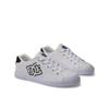 Sneaker DC SHOES "Chelsea", Gr. 5(36), schwarz-weiß (weiß, schwarz), Obermaterial: Textil / Futter: Textil / Außensohle: Gummi, Schuhe