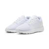 Sneaker PUMA "SOFTRIDE Cosmic Sneakers Erwachsene", Gr. 48, weiß (weiß feather gray), Obermaterial: Synthetik, Textil; Futter: Textil; Innensohle: Textil; Laufsohle: Synthetik, Schuhe