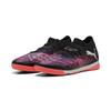 Fußballschuh PUMA "FUTURE 8 MATCH IT Fußballschuhe Erwachsene", Gr. 46, schwarz, weiß glowing rot, Obermaterial: Textil, Synthetik; Futter: Textil, Synthetik; Innensohle: Textil; Laufsohle: Gummi, Schuhe