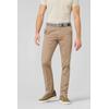 Chinos MEYER "Oslo", Herren, Gr. 28, Normalgrößen, braun (camel), 97% Baumwolle;3% Elasthan, unifarben, regular fit lang, Hosen, mit Französischen Seitentaschen