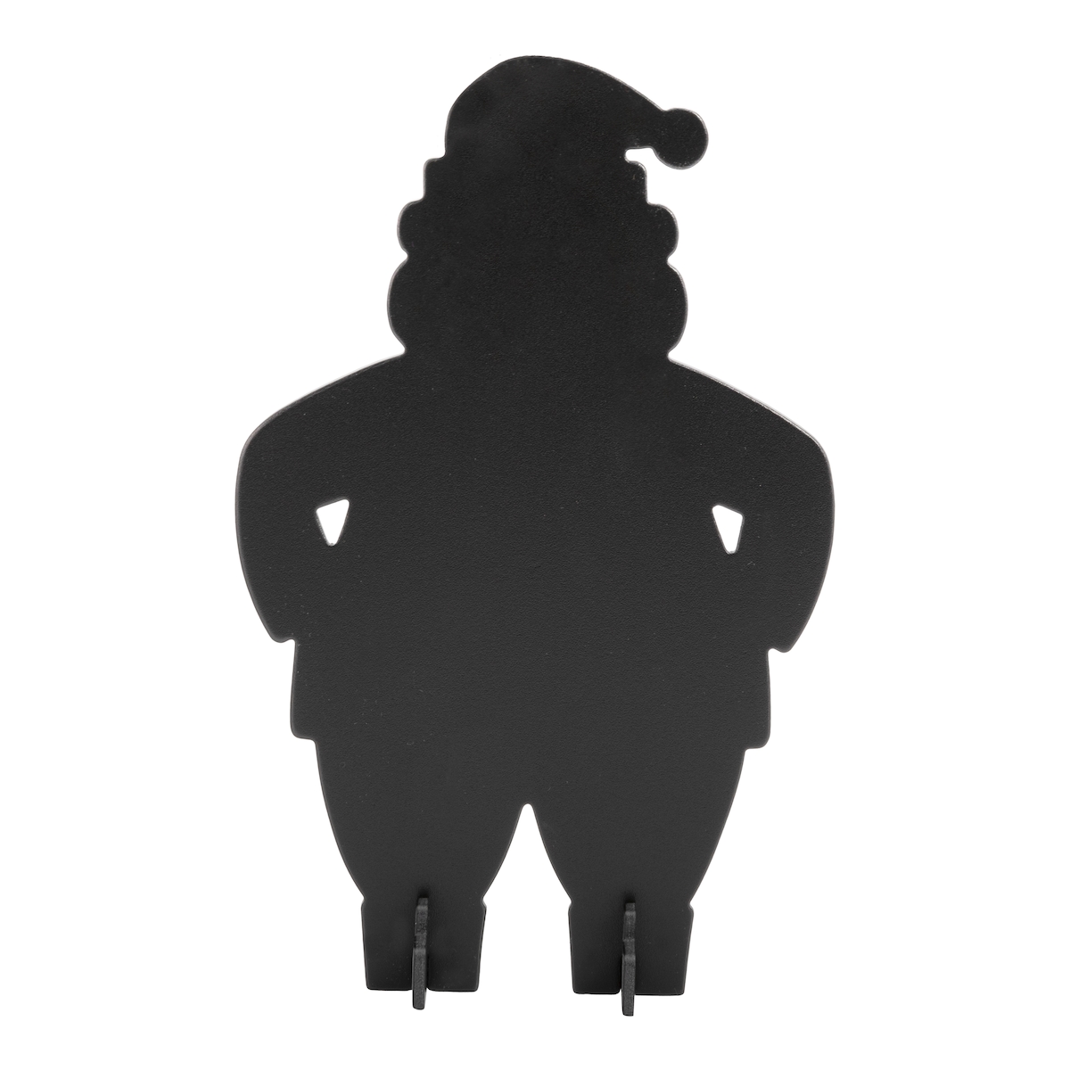 Securit® 3D Deko-Tafel - Weihnachtsmann-Silhouette - Kreidemarker inklusive Image