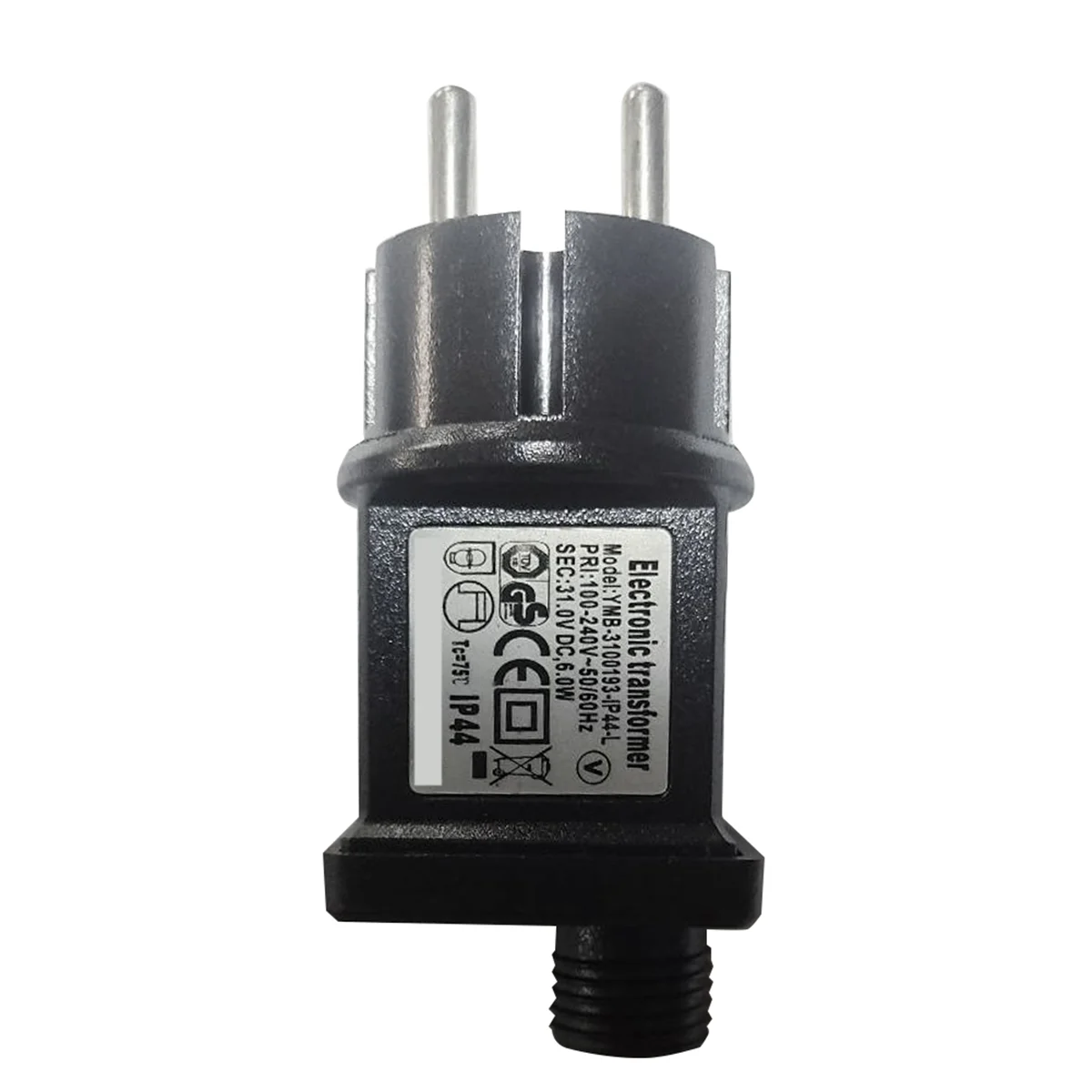 Netzteil 31v 6w 193ma Ausgangs strom 100 V-240V wasserdichter elektronischer Adapter acht Funktion Netzteil eu Stecker Image