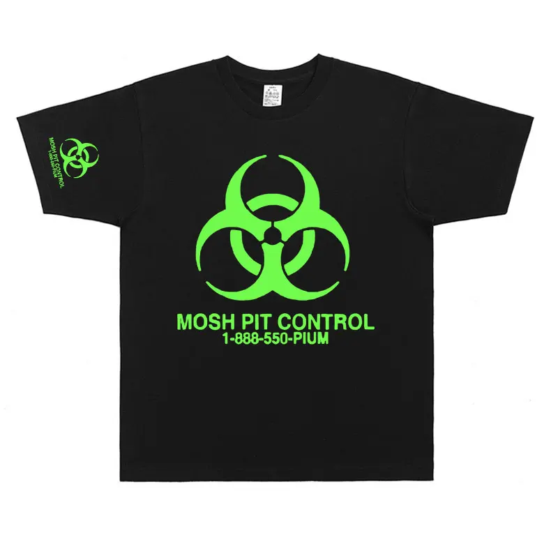 Homixide Gang Mosh Pit Control T-shirt Playboi Carti Opium Merch T-shirt HXG T-shirts Männer Frauen Hip Hop Übergroßen Baumwolle T Shirts