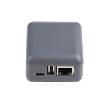 DX11 NP330 Mini-Netzwerk-Druckserver, USB 2.0-Netzwerkkabelverbindung, einfacher Druckserver mit RJ45-LAN-Anschluss Image