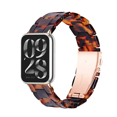 Mode Harz Uhr Band Für Xiaomi Mi Band 8 Pro/Mi Band 9 Pro Frauen Männer Handgelenk Strap Schleife für Redmi Uhr 5/4 Correa Image