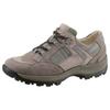 Schnürschuh WALDLÄUFER "HOLLY", Damen, Gr. 8,5 (42,5), grau (taupe, beige), Nubukleder, Textil, sportlich, Schuhe, Bequemschuh, Halbschuh, Outdoorschuh in Trekking-Optik, H-Weite
