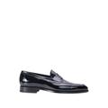PHILIPPE LANG Loafer - Shiny Black Loafers - Gr. 41 (EU) - in Schwarz - für Herren