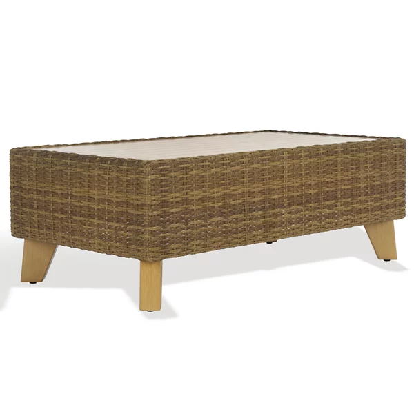 Alder & Ore Melva Wicker Outdoor Coffee Table