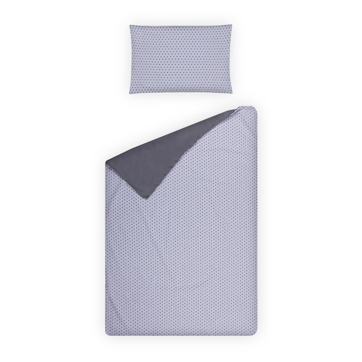 Bestgoodies Kinder Betten-Set inkl. Bettwäsche 100x135cm / 40x60cm - Punkte Image
