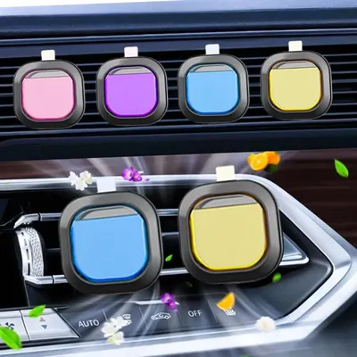 Car Aromatherapy Balm Odor-Removing Fragrance for Cars Long-Lasting Light Fragrance in-Car Solid Perfume Car Ornaments