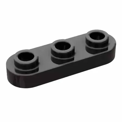 Platte 1x3 abgerundete Bausteine Moc Teile Spielzeug für Kinder kreativ kompatibel große Marke 77850 Image