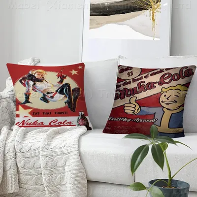 Fallout 3-4 Spiel personalisierte Kissenbezug Kinder Schlafzimmer Wild Party Dekor Kissenbezug Kind Image