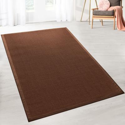 Karat - Sisal-Teppich Amazonas Dunkelbraun Mit Bordüre 70 x 130 cm Image