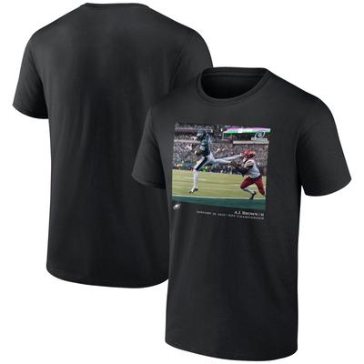 Philadelphia Eagles A.J. Brown Flash-Funktionen T-Shirt - Schwarz - Herren Image