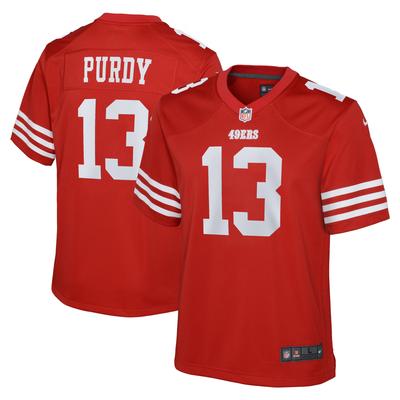 San Francisco 49ers Nike Game Heimtrikot - scharlachRöt - Brock Purdy - Jugendliche Image