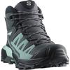Wanderschuh SALOMON "X ULTRA 360 MID GORE-TEX W", Gr. 43, turbulence, carbon, tourmaline, Synthetik, Textil, sportlich, Schuhe, wasserdicht