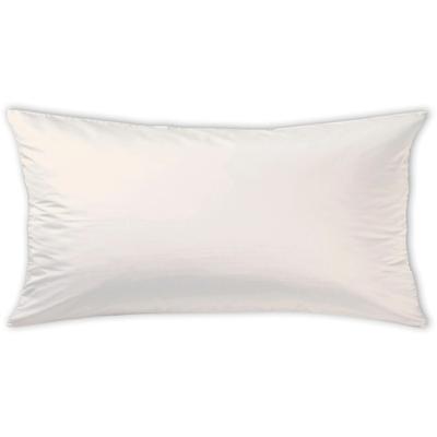 Kissenbezug CURT BAUER "Uni-Mako-Satin", grau (nebel), B:80cm L:40cm, Mako-Satin, Obermaterial: 100% Baumwolle, Kissenbezüge, Unifarben Image