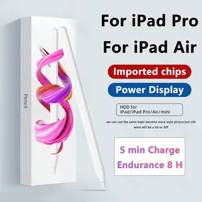 For Apple Pencil 2 1 Wireless Charging iPad Pencil with Palm Rejection for Apple iPad Mini 6 iPad