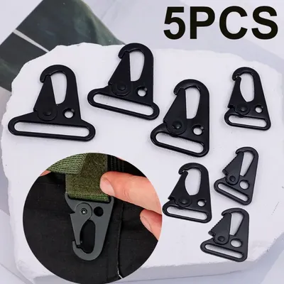 Eagle Mouth Buckle Outdoor Hanging Carabiner Aluminum Alloy Nylon Webbing Belt Key Chain Bag Hook
