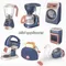 New Simulated Electric Kitchen Set Toys Children's Household Pretend Appliances Children's Toys Washing Machine Appliances Gifts