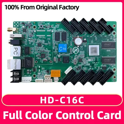 Huidu HD-C16C Network USB Port HUB75 Controller LED Display RGB Full Color LED Digital Signage Video