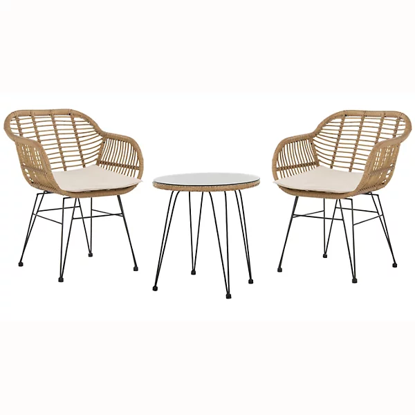 Alder & Ore Alemany Outdoor 3 Pcs Lounge Chair Set