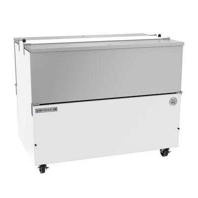 Beverage-Air ST49HC-W-02 Milk Cooler w/ Dual Top & Side Access - 768 Half Pint Carton Capacity, 115v, White