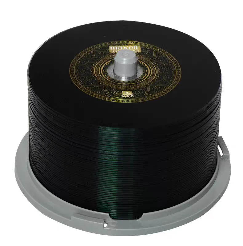 Maxell dvd r disc 4,7 gb daten 120min vedeo 1-16x geschwindigkeit 50 spindel pack Image