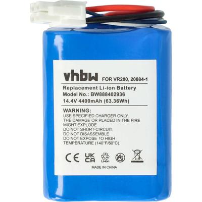 Vhbw - Akku kompatibel mit Vorwerk Kobold VR200 Saugroboter (4400 mAh, 14,4 v, Li-Ion) Image