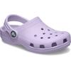 Clog CROCS "Classic K", Kinder, Gr. 37, lila (lavendel), Croslite, unifarben, klassisch, Schuhe, Sommerschuh, Hausschuh, Badeschuh mit schwenkbarem Fersenriemchen