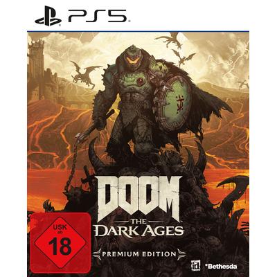 BETHESDA Spielesoftware "DOOM: The Dark Ages Premium Edition", weiß, neutral, PlayStation 5, Games