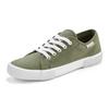 Sneaker LASCANA, Damen, Gr. 38, grün (olivfarben), Obermaterial: 100% Textilmaterial. Futter: 100% Textilmaterial. Decksohle: 100% Textilmaterial. Laufsohle: 100% Synthetik, unifarben, casual, Schuhe Canvassneaker Sneaker low Skaterschuh, aus...
