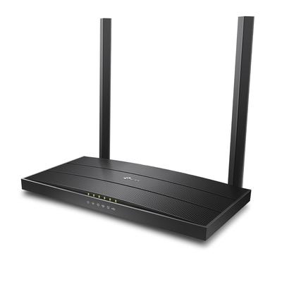 TP-LINK WLAN-Router "Archer VR400 AC1200 Gigabit WLAN ADSL/VDSL", schwarz, B:24cm H:8,2cm T:35cm, Router