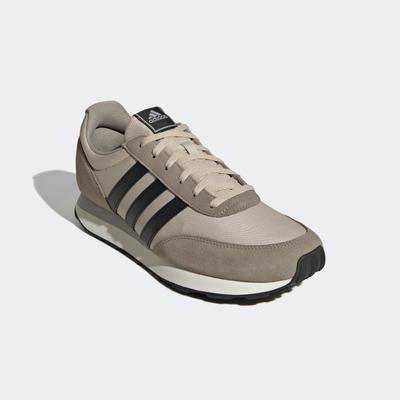 Sneaker ADIDAS SPORTSWEAR "RUN 60S 3.0", Gr. 42, wonder beige, core schwarz, putty beige, Textil, Leder, sportlich, Schu