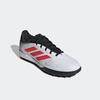 Fußballschuh ADIDAS PERFORMANCE "COPA PURE 3 LEAGUE TF", Gr. 45, weiß (cloud weiß, lucid rot, core schwarz), Synthetik, sportlich, Schuhe