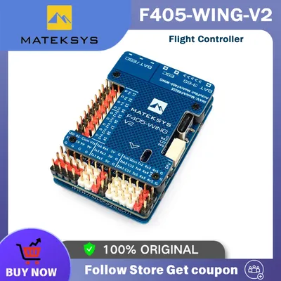 Matek MATEKSYS F405 WING V2 STM32F405RGT6 Flight Controller Built-in ICM42688P OSD SD Slot For ArduPilot / INAV Rc Toy Airplane