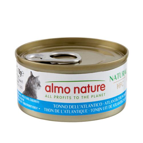 6 x 70g Atlantic Tuna - Natural Almo Nature HFC Natural Wet Cat Food