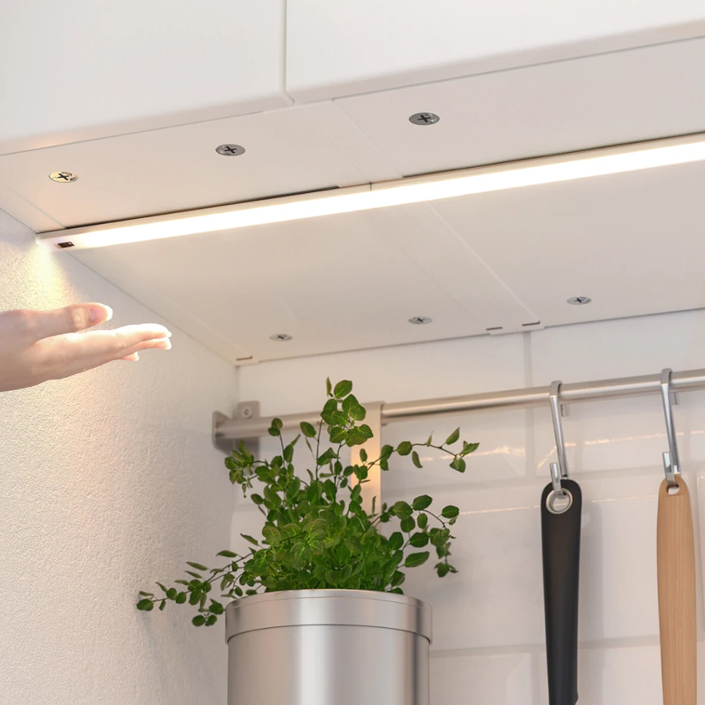 LED unter Schrank Licht Hand Sweep Schalter unter Schrank LED-Leuchten für Küche 5w/6w/7w Sensor Lampe Kleider schrank LED Licht röhren