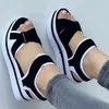 Frau Schuhe Sandalen Sommer Party Sandalen Damen Elegante Damen Schuhe Keil Sandalen Frau Plus Größe Schuhe Weibliche Frauen Sandale