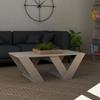 Decortie Pipra Moderner Couchtisch Mokka Grau Mehrzweck H 40cm