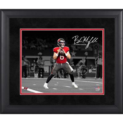 V106832 Bucs Baker Mayfield Tampa Bay Buccaneers Faksimile Signatur gerahmt 11" x 14" Foto 6 Baker Mayfield UNS FR NFL PF31 COLLAGE 45670 COLPHO PF31FB0343 #2 Image