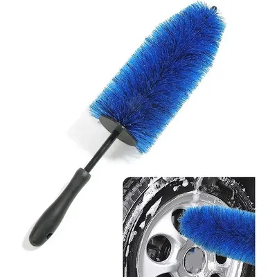 Soft Car Wheel Rim Tire Cleaning Brush Cleaner Non Scratch Car Detailing Washing Tool Soft Bristle